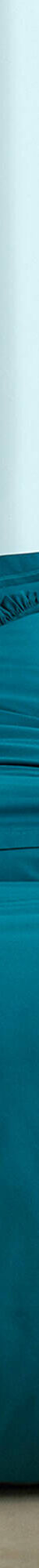 Linge de lit uni percale (bleu paon) Linge de lit uni percale (bleu paon)